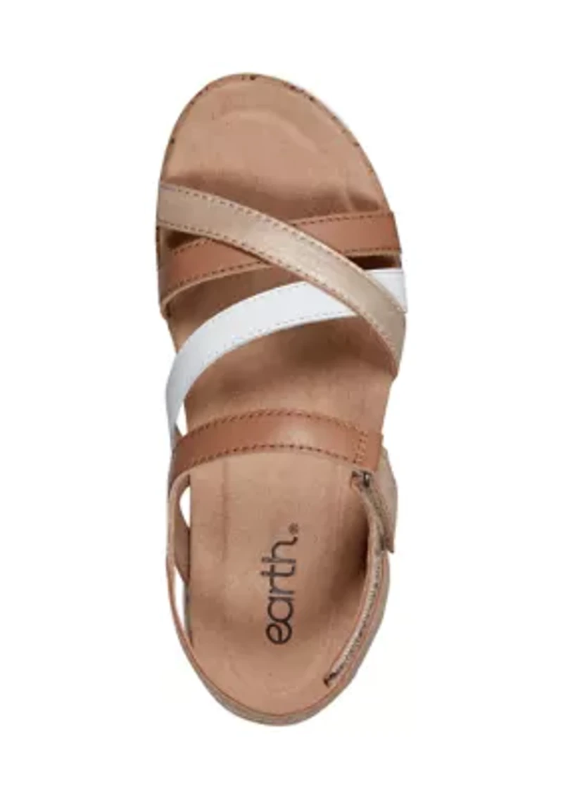 Rosie Open Toe Strappy Flat Casual Sandals