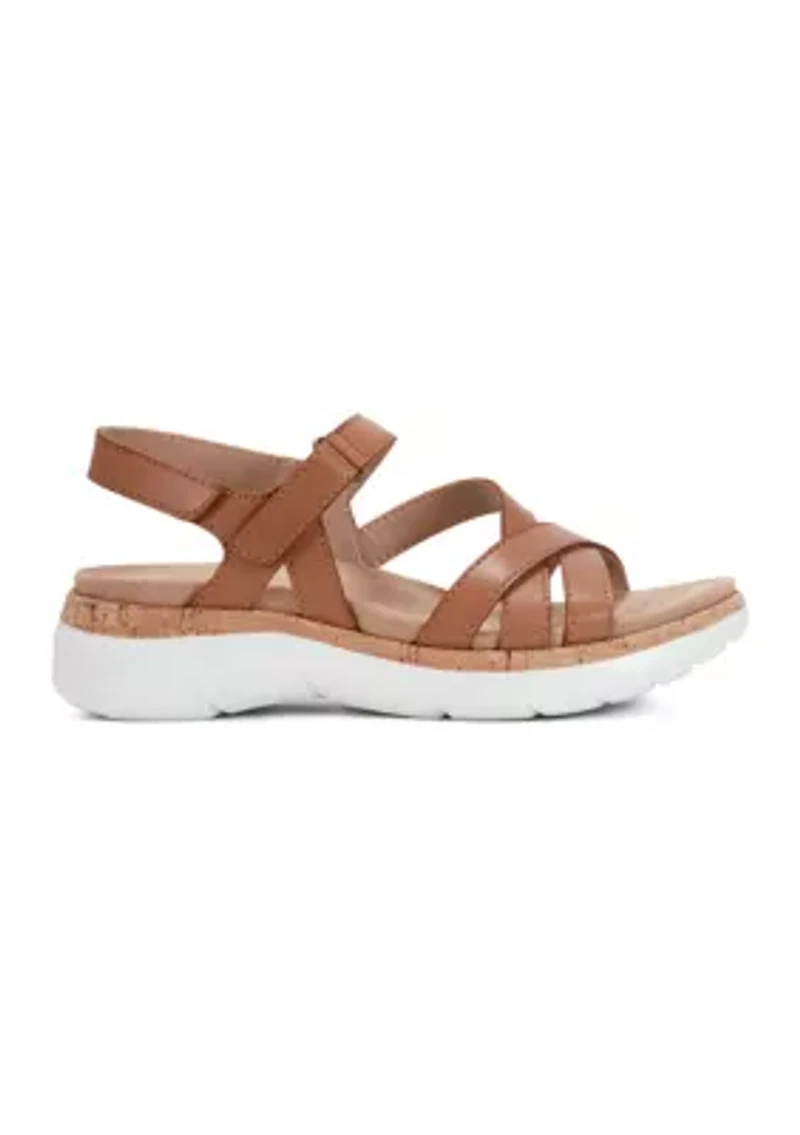 Rosie Open Toe Strappy Flat Casual Sandals