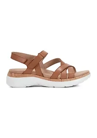 Rosie Open Toe Strappy Flat Casual Sandals