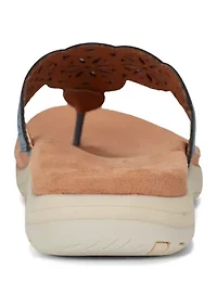 Sadie Round Toe Casual Slip On Thong Sandals