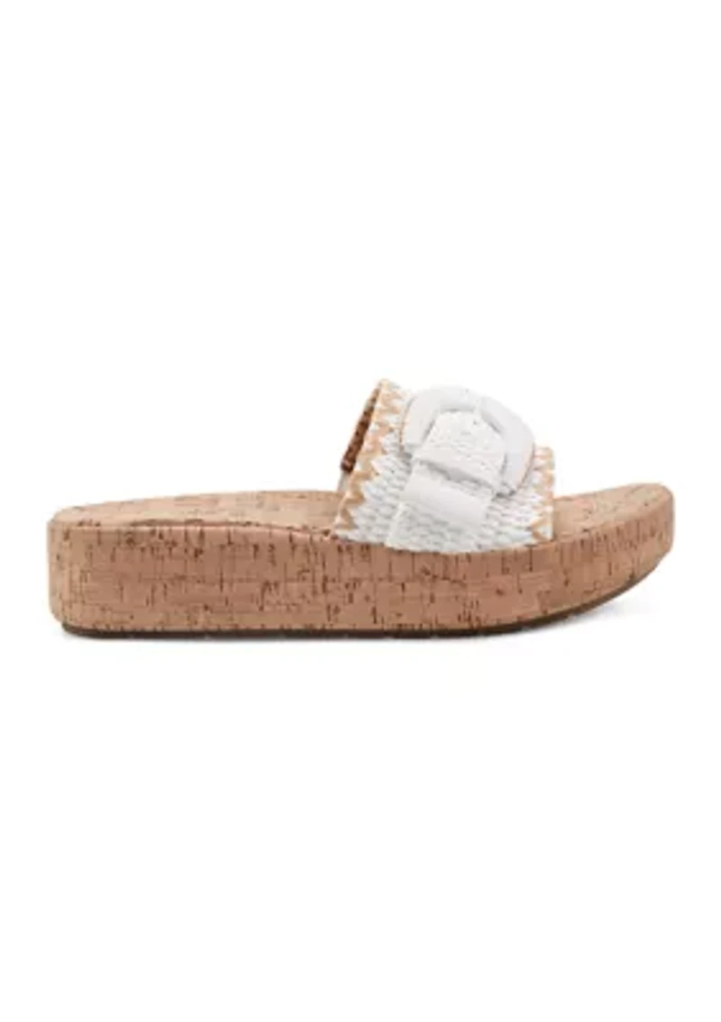 Samsy One Band Platform Casual Sandals