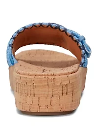 Samsy One Band Platform Casual Sandals