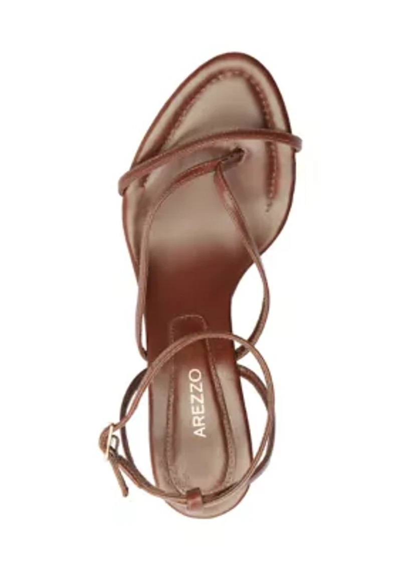 Frankie Geometric Wedge Sandals