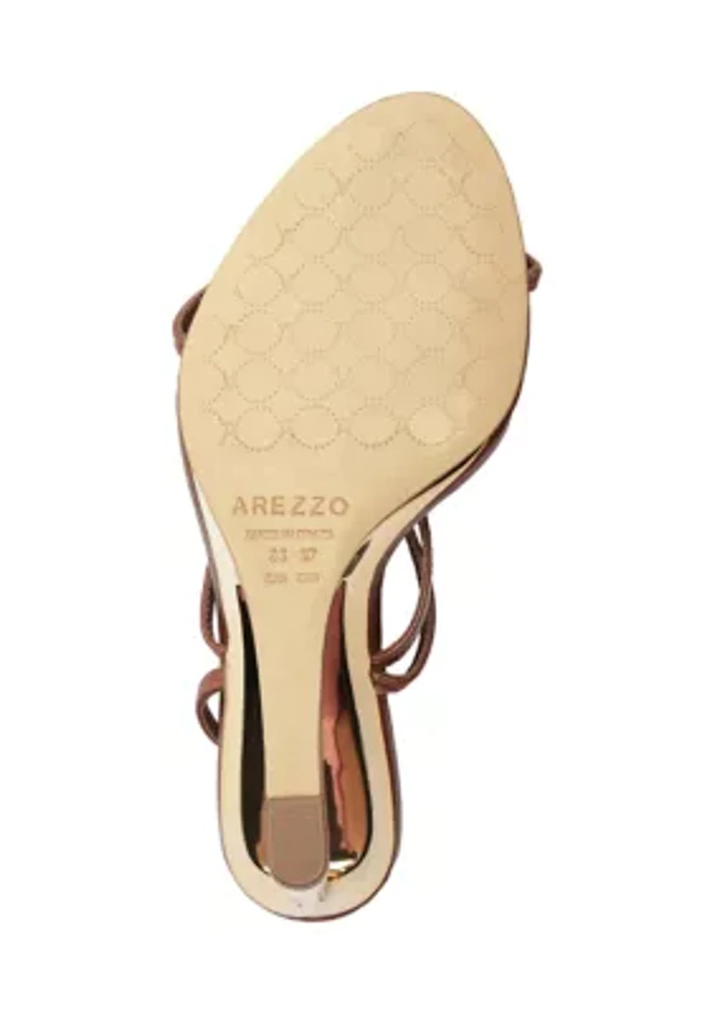 Frankie Geometric Wedge Sandals