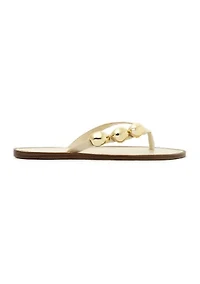 Sunny Embellished Thong Sandals