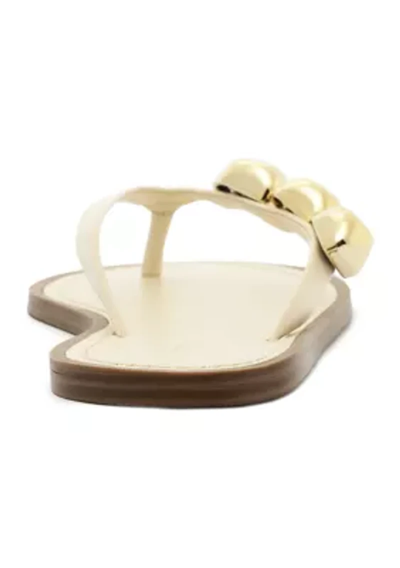 Sunny Embellished Thong Sandals