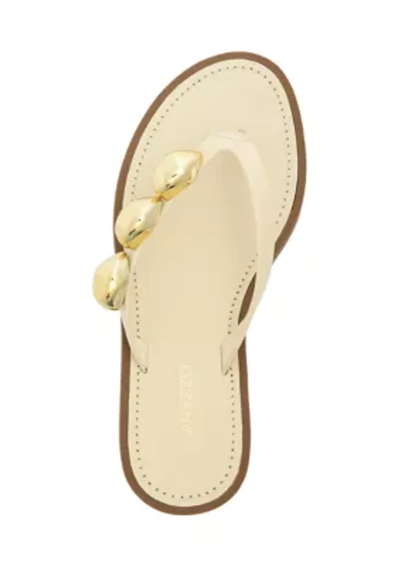 Sunny Embellished Thong Sandals