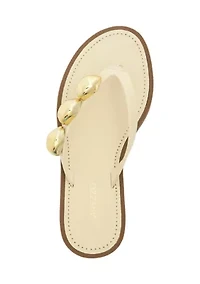 Sunny Embellished Thong Sandals