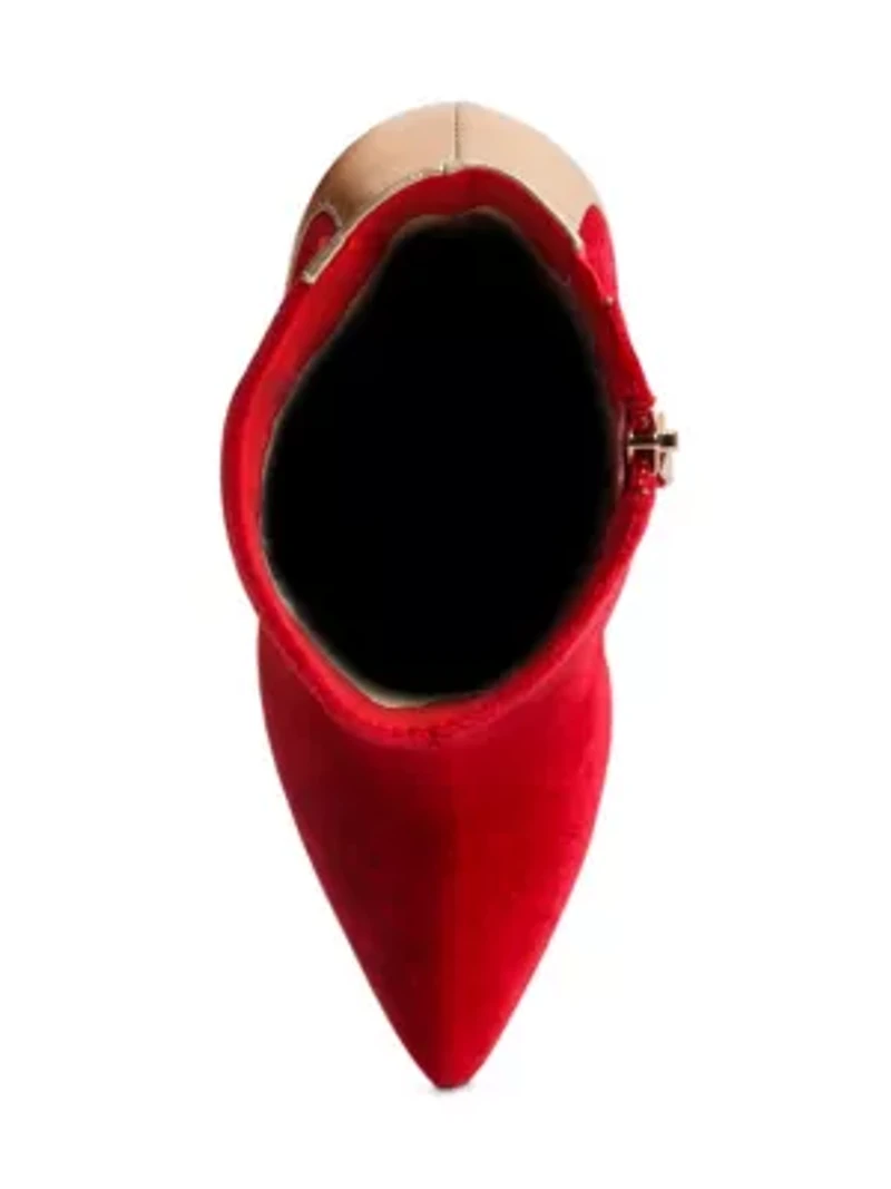 Slade Metallic Highlight High Heeled Ankle Boots