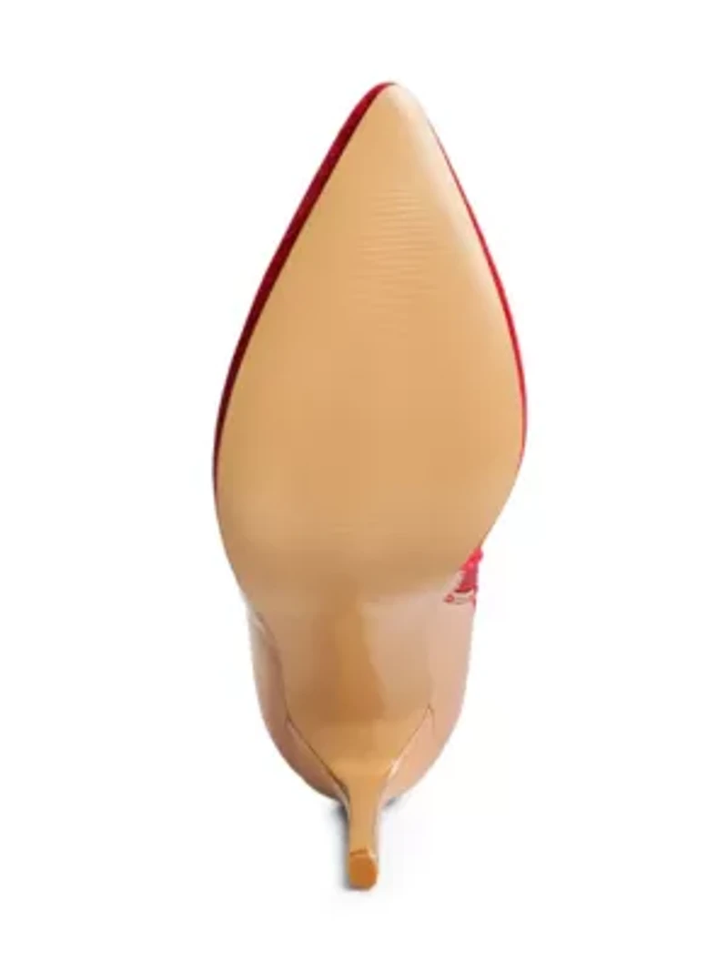 Slade Metallic Highlight High Heeled Ankle Boots