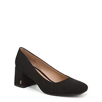 Gianella Block Heel Pump