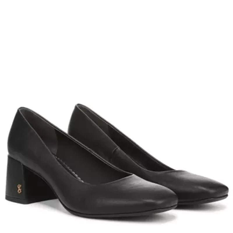 Gianella Block Heel Pump