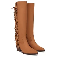 Farrah Knee High Western Boot