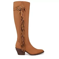 Farrah Knee High Western Boot