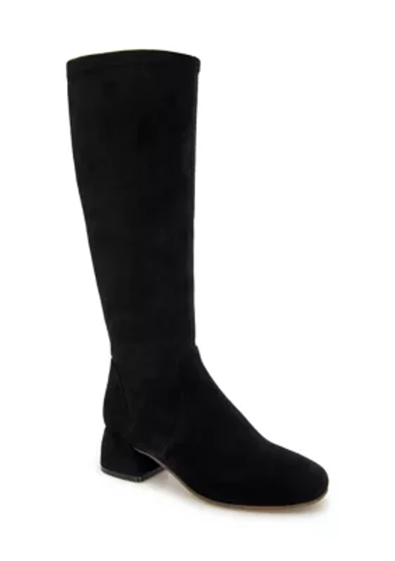 Emily Tall Suede Elastic Boots