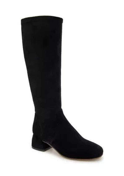 Emily Tall Suede Elastic Boots
