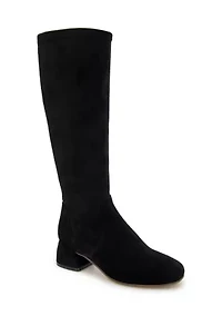 Emily Tall Suede Elastic Boots