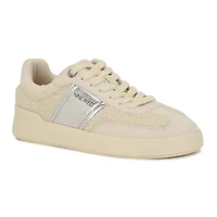 Linehan Round Toe Lace-up Casual Sneakers