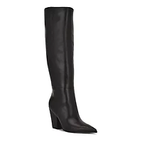 Adera Pointy Toe Tall Shaft Dress Boots