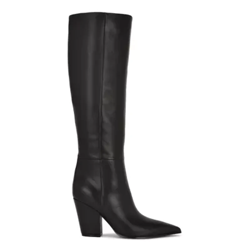 Adera Pointy Toe Tall Shaft Dress Boots
