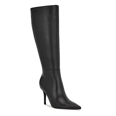 Gerty Pointy Toe High Shaft Dress Boots