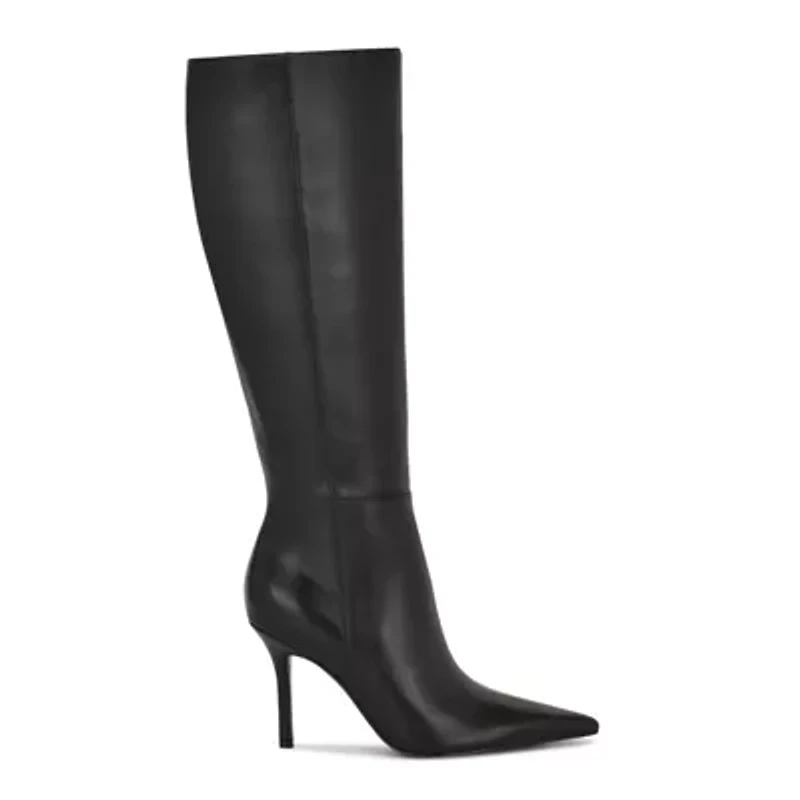 Gerty Pointy Toe High Shaft Dress Boots