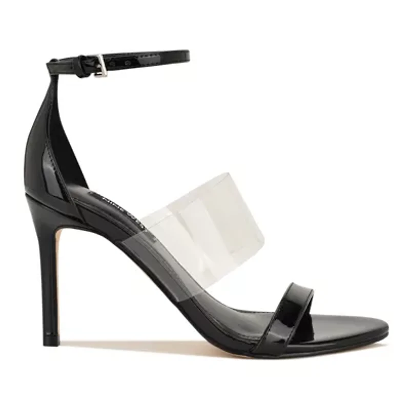 Vallie Round Toe Stiletto Heel Dress Sandals