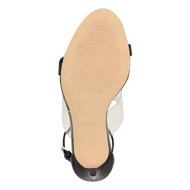 Vallie Round Toe Stiletto Heel Dress Sandals