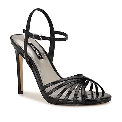 Meripen Strappy Stiletto Heel Dress Sandals
