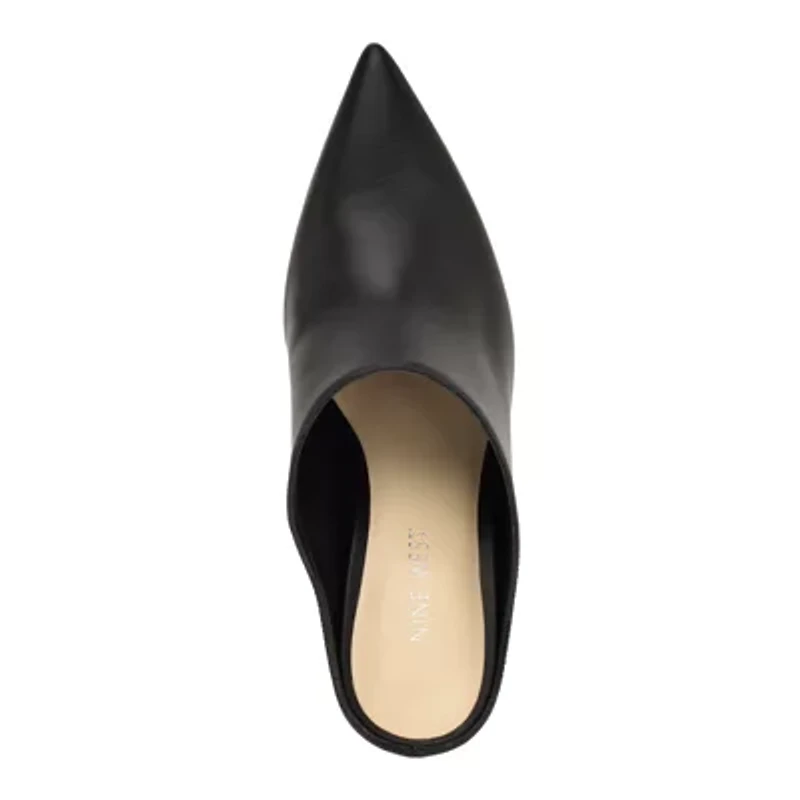 Andora Pointy Toe Slip-on Dress Heeled Mules