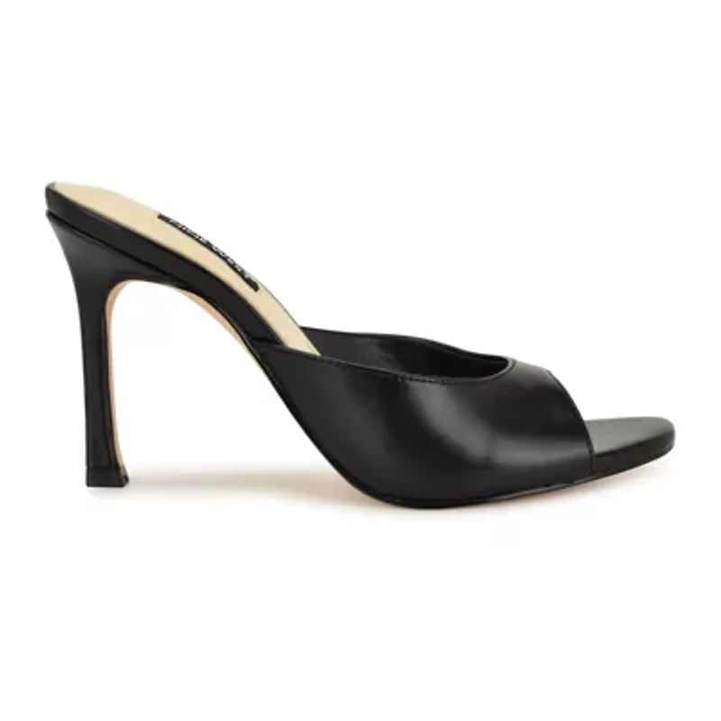 Kisco Slip-on Stiletto Heel Dress Sandals