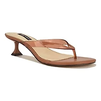 Crisee Slip-on Kitten Heel Dress Sandals