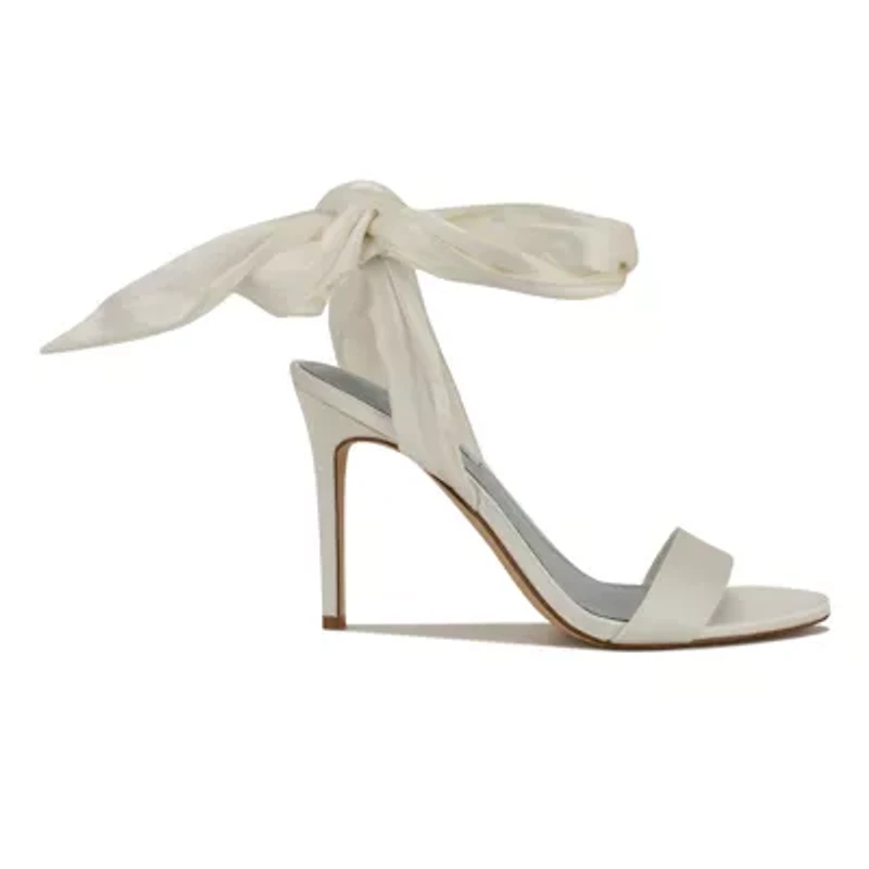 Maddie Bridal Stiletto Heel Open Toe Dress Sandals