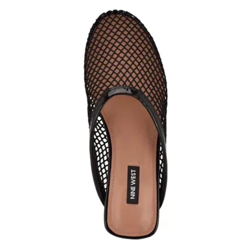 Daniela Round Toe Casual Slip-on Mules