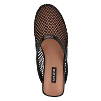 Daniela Round Toe Casual Slip-on Mules