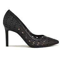 Elbeew Slip-on Stiletto Heel Dress Pumps