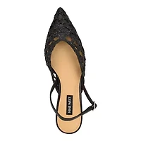 Randela Pointy Toe Dress Slingback Pumps