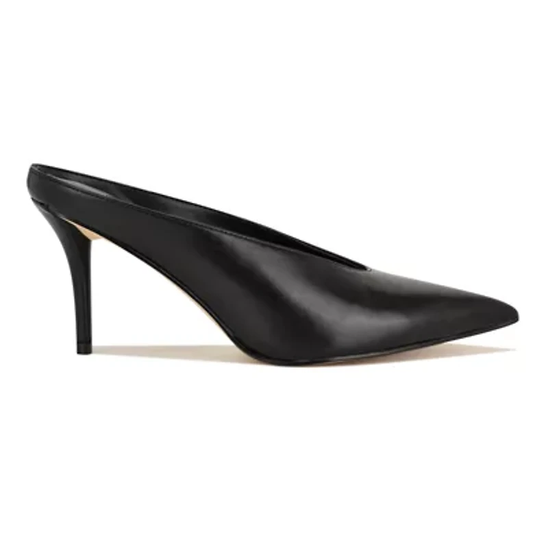 Verra Pointy Toe Slip-on Mule Dress Pumps