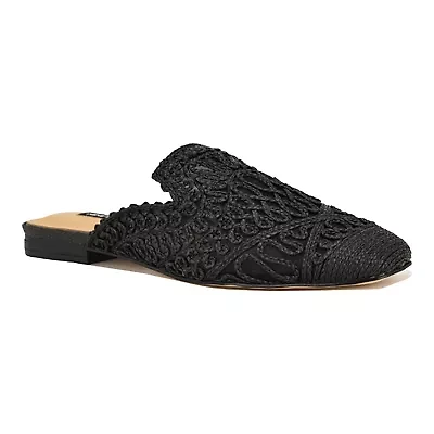 Camella Casual Slip-on Woven Flat Mules