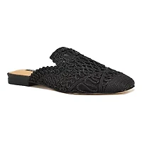 Camella Casual Slip-on Woven Flat Mules