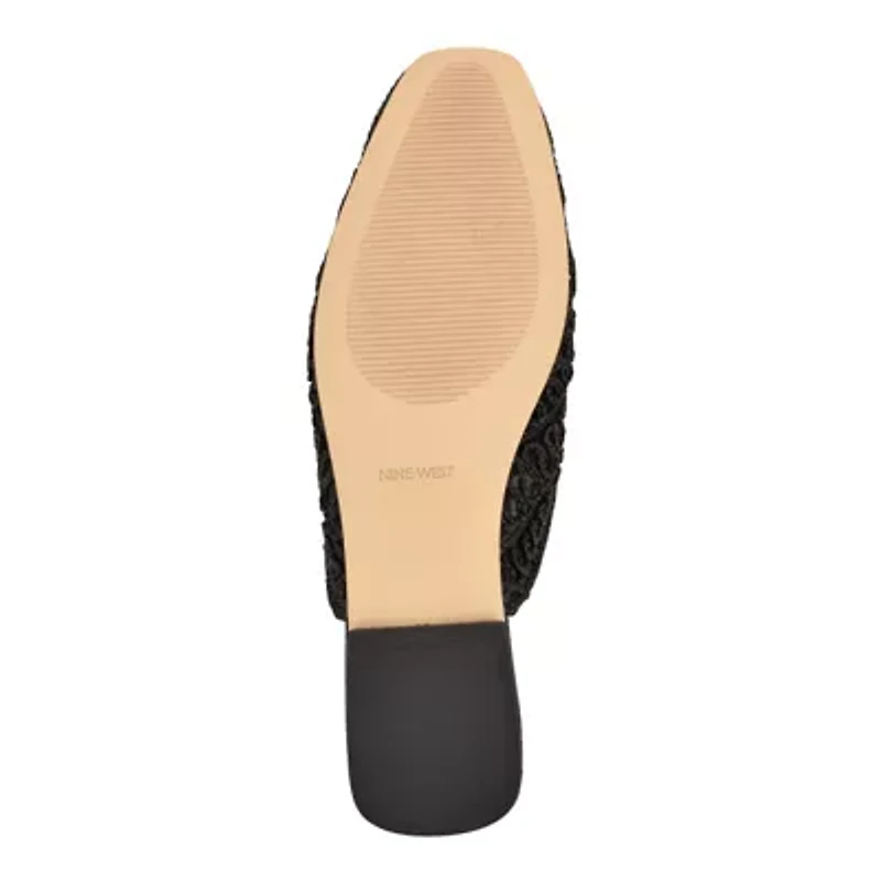 Camella Casual Slip-on Woven Flat Mules