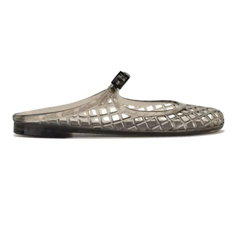 Yunny Round Toe Casual Slip-on Mules