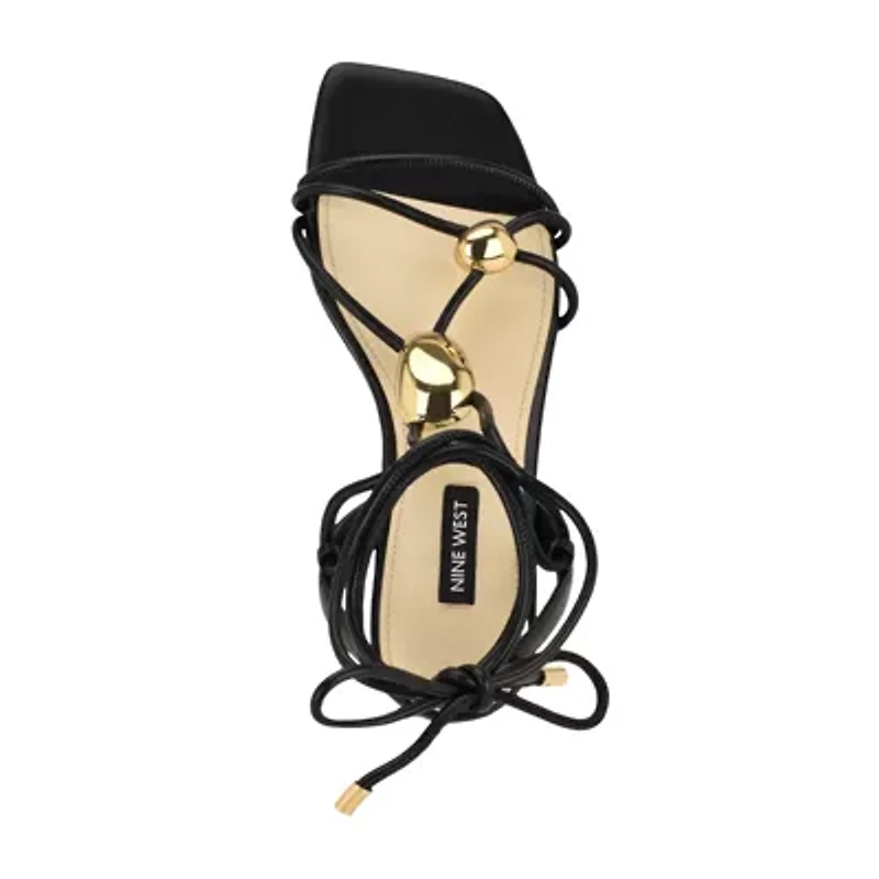 Niraa Casual Square Toe Flat Strappy Sandals