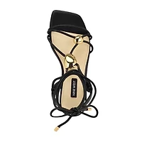 Niraa Casual Square Toe Flat Strappy Sandals