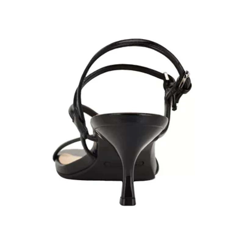 Hallow Square Toe Strappy Dress Sandals