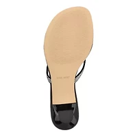 Cruiseh Slip-on Kitten Heel Dress Sandals