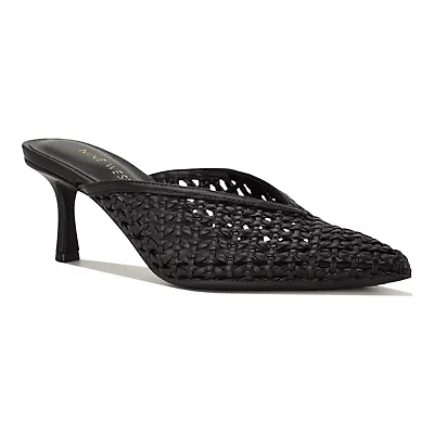 Amelli Pointy Toe Slip-on Mule Dress Pumps