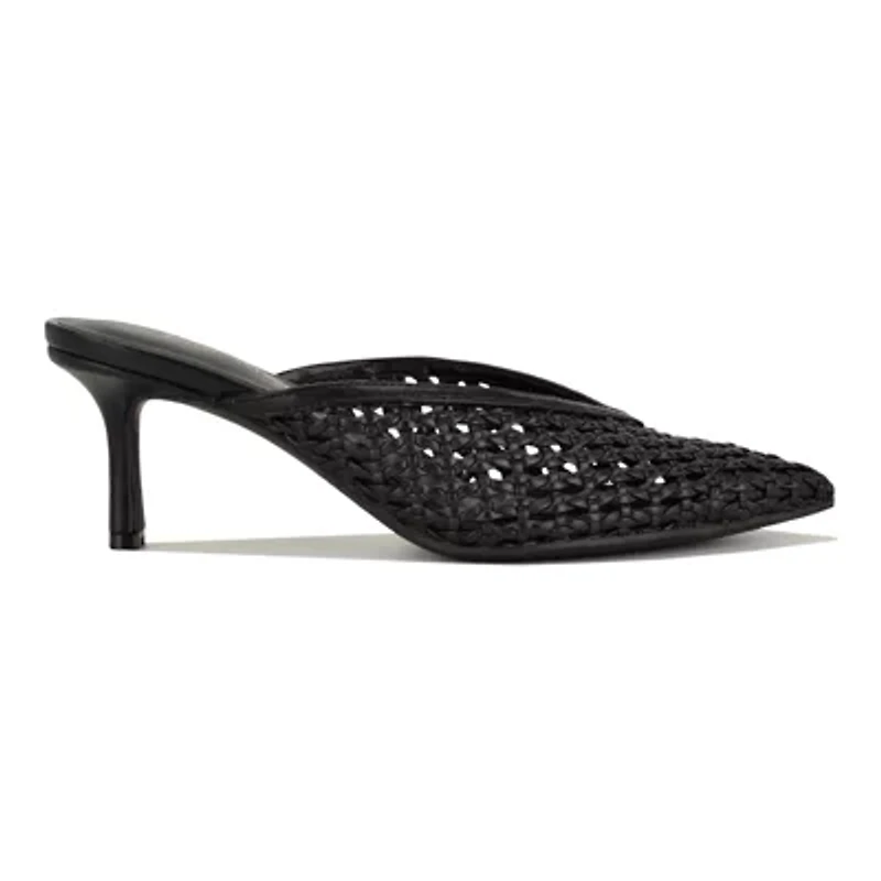 Amelli Pointy Toe Slip-on Mule Dress Pumps