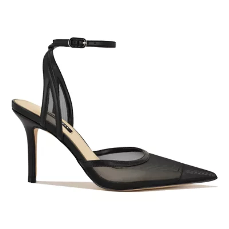 Gullia Pointy Toe Stiletto Heel Dress Pumps