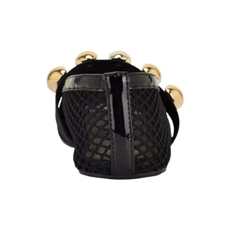 Dorra Slip-on Round Toe Mary Jane Dress Flats